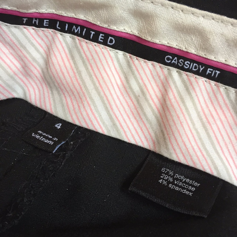 The Limited Black On Black Cassidy Fit Dress Pants - Picture 3 of 6